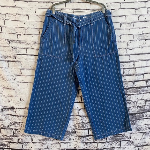 💝👼😇SEVEN7- Wide Leg Capri Pants - Size 16 - Picture 6 of 12